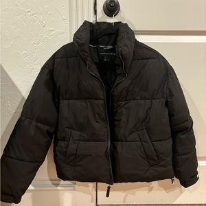 French Connection Black Puffer Jacket